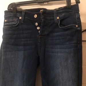 7 for All Mankind Josefina Skinny Boyfriend jeans